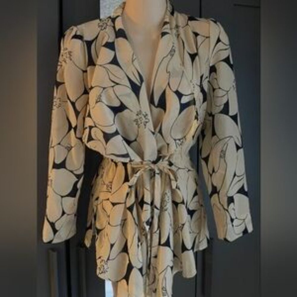 Club Monaco Wrap Blouse